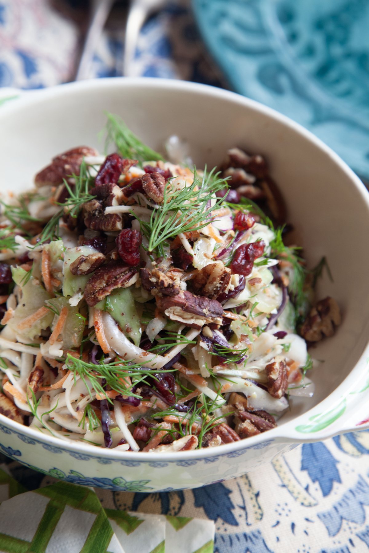 Chicory and herb salad
