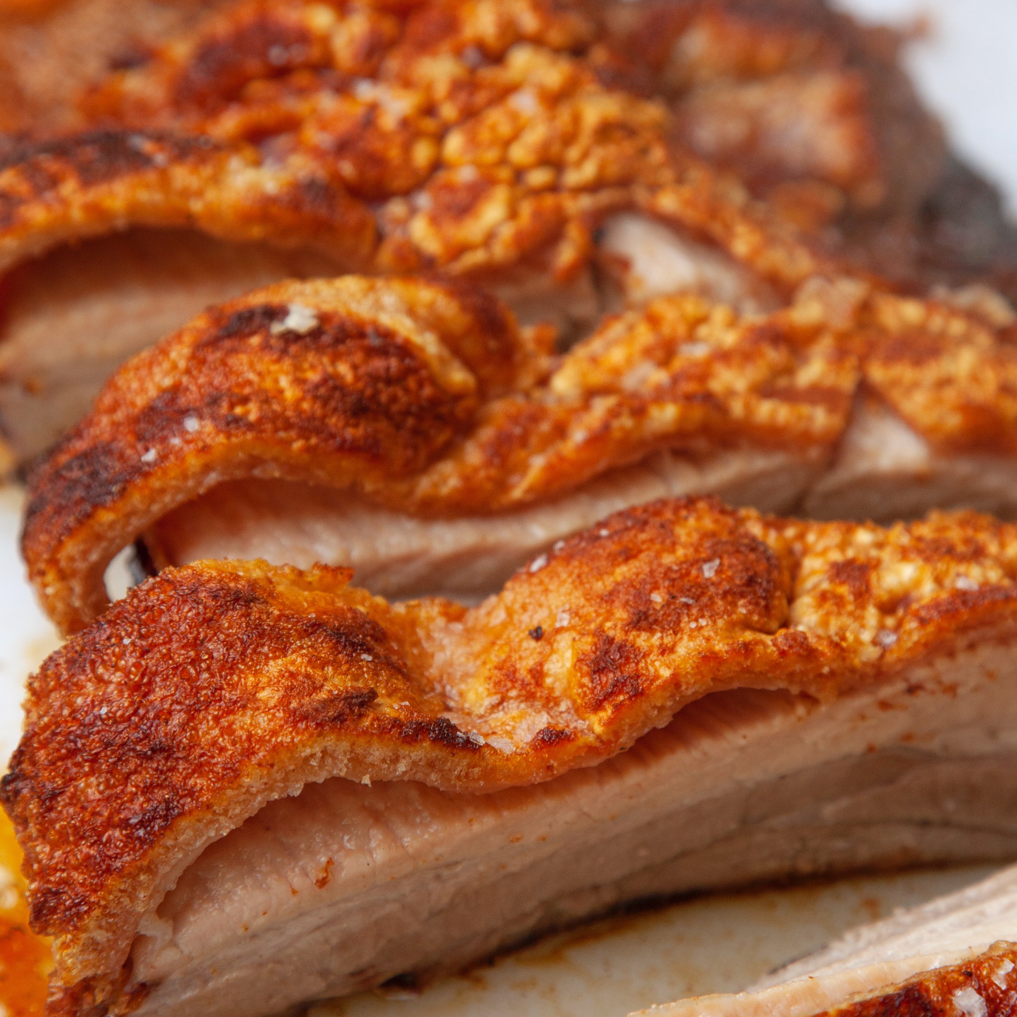 Porchetta with crisp crackling